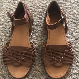 Forever 21 Brown Huarache Style Sandals